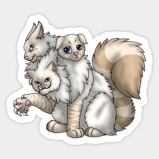 CerPURRus: Cream Lynx Point Sticker
